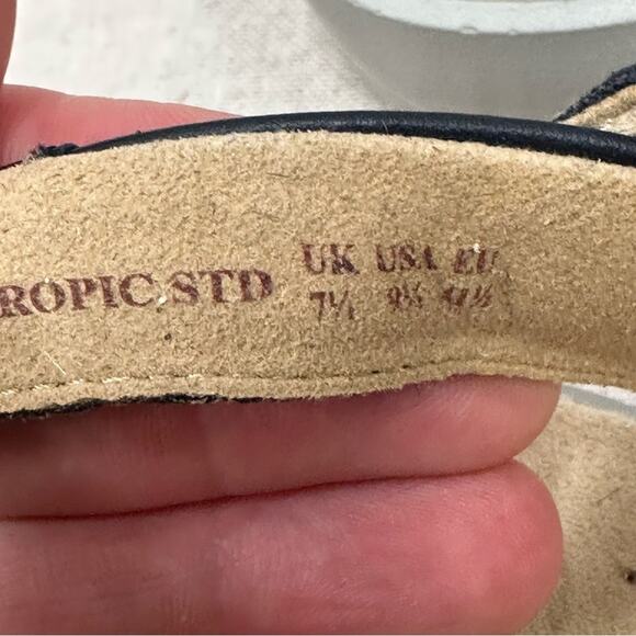 Hotter‎ Tropic navy classic two-part comfort sandal Euro Size 41.5 US Size 9.5 - Picture 8 of 12